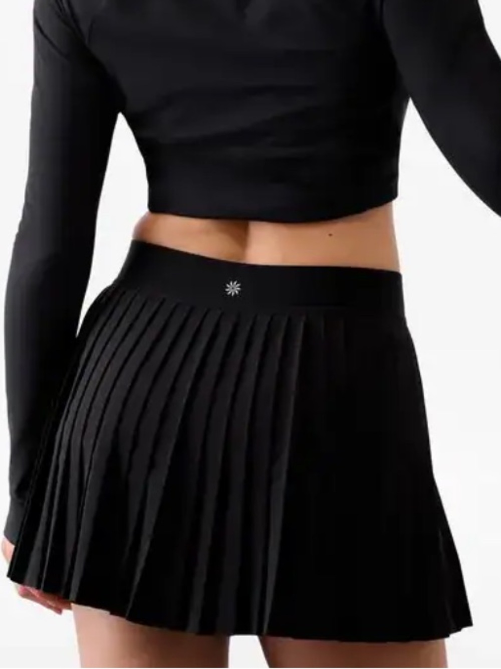 Athleta Match Point Pleated Skort Skirt Large NWT